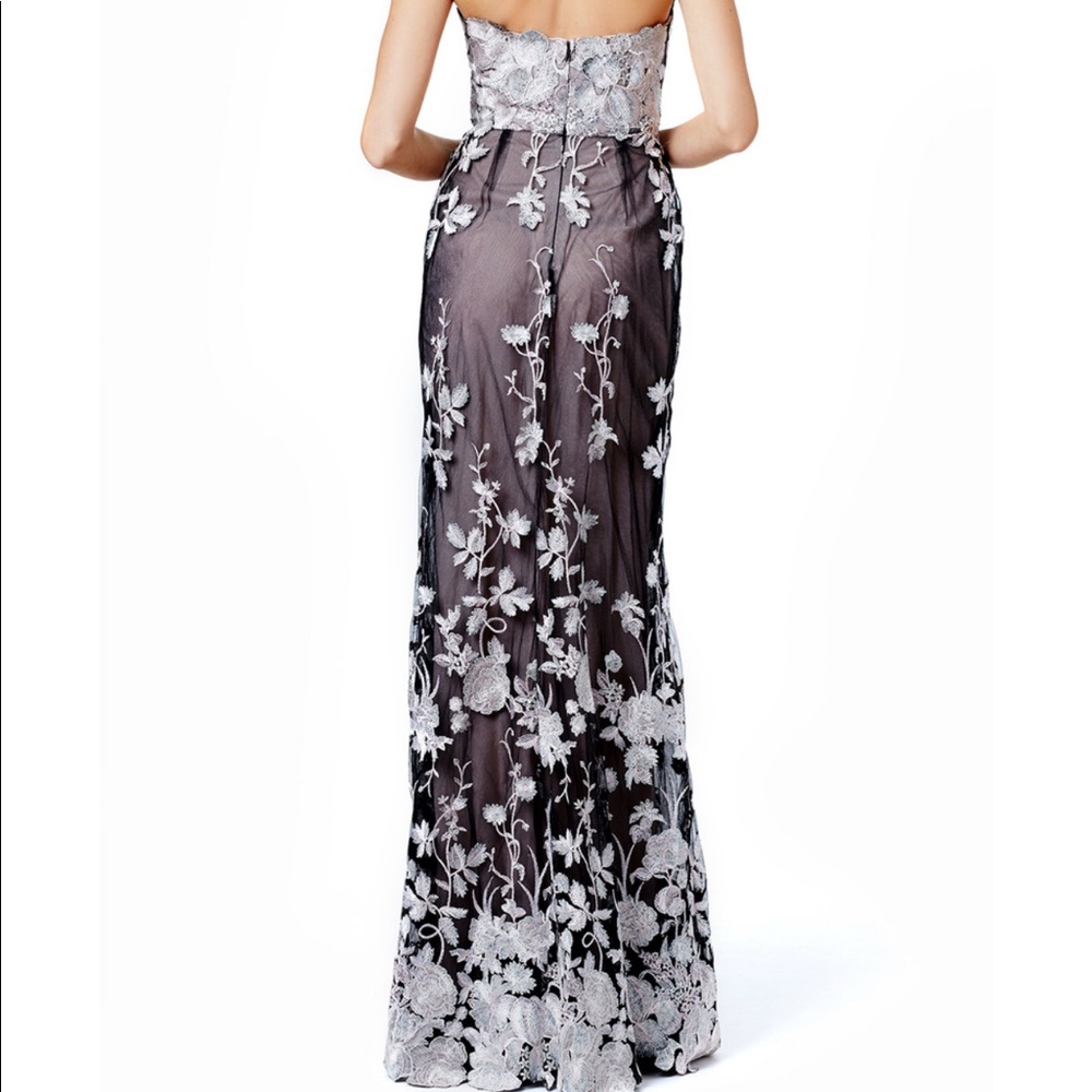 Full length Marchesa Notte Dress - Picture 3 of 4
